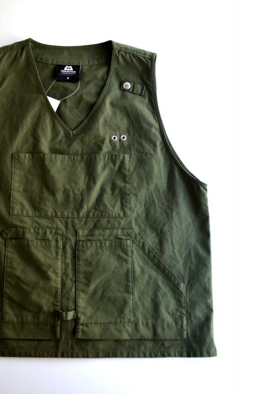 MOUNTAIN EQUIPMENT (マウンテン・イクイップメント) Utility Vest [OLIVE] が入荷しました。
