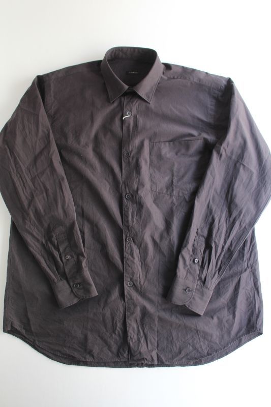COMOLI (コモリ) コモリシャツ [BLACK] が入荷しました。