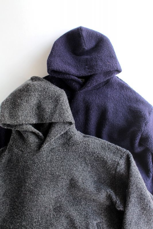 blurhms (ブラームス) Wool Pile Short Hoodie [2-colors]が入荷しました。
