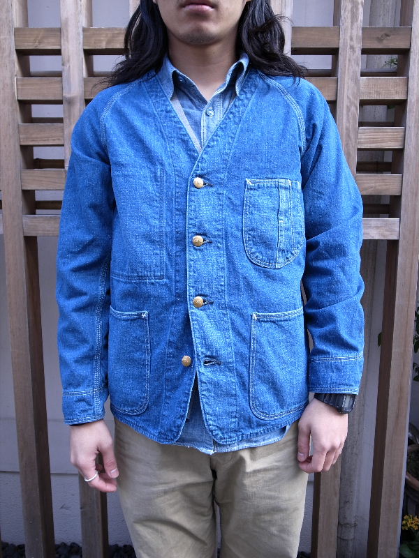 orslow WEAVED CARDIGAN DENIMが再入荷しました。