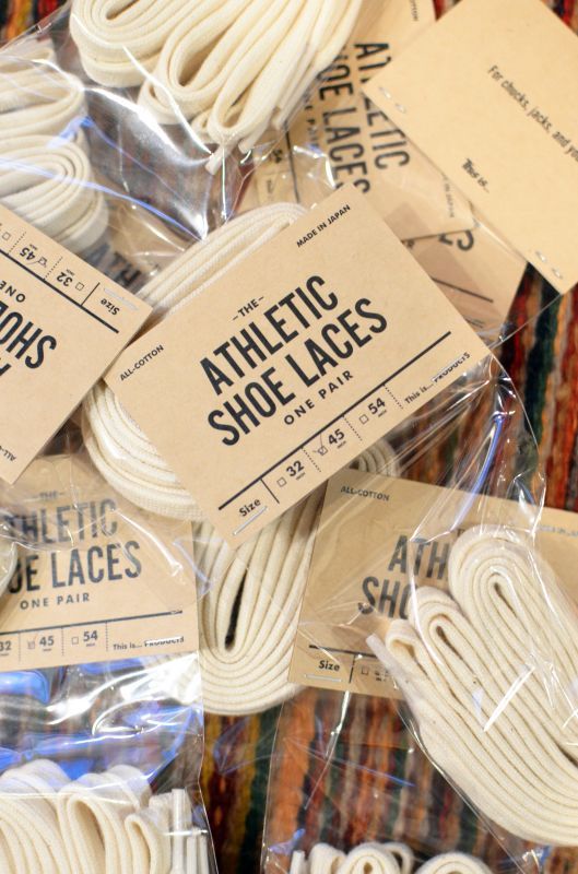 This is..... (ディスイズ) All-Cotton Athletic Shoelaces [3-type]