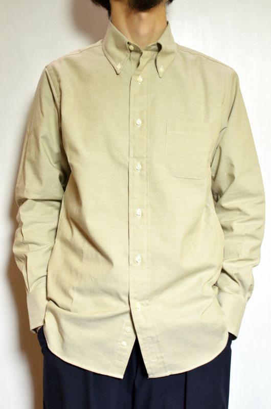 Individualized Shirts インディビジュアライズドシャツ Herritage Chambray Beige Standard Fit