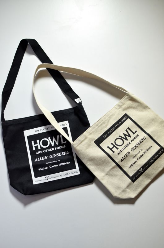 画像1: City Lights Bookstore (シティーライツブックストアー) Howl Shoulder Bag [2-colors] (1)