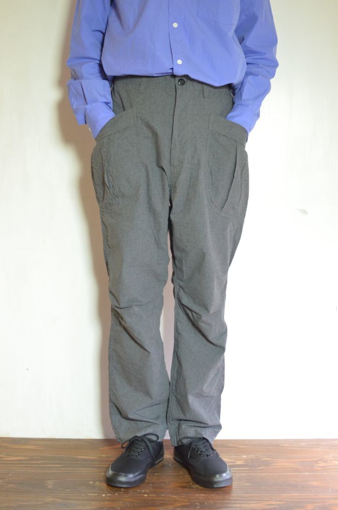 A VONTADE (アボンタージ) Fatigue Trousers [MID GRAY TOP]