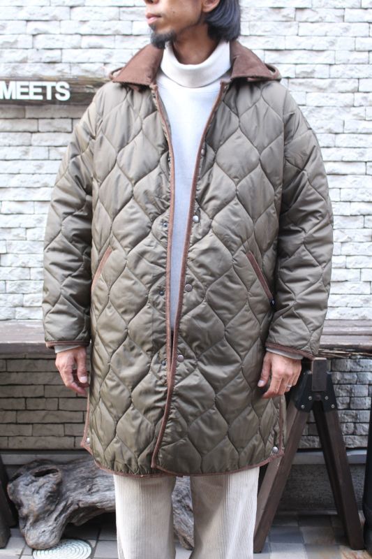 Mountain Equipment マウンテン イクイップメント Quilted Over Coat Olive