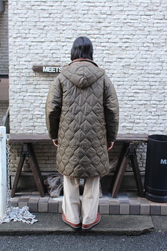 Mountain Equipment マウンテン イクイップメント Quilted Over Coat Olive