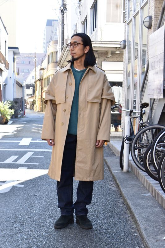 A VONTADE (アボンタージ) Inverness Long Coat [BEIGE]