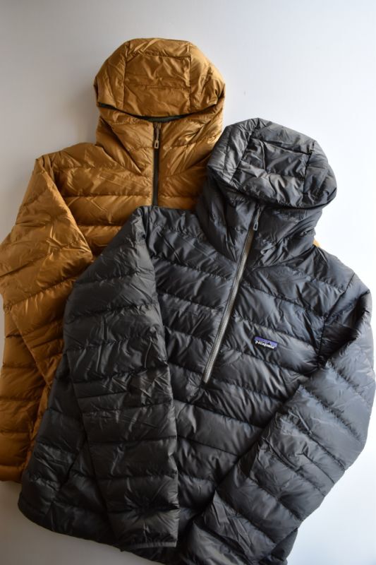 最安値爆買い patagonia - パタゴニア ダウンセーター フーディ プル