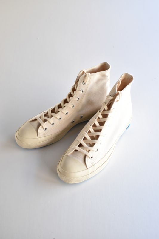 Shoes Like Pottery シューズライクポッタリー ハイカットキャンバスニーカー White
