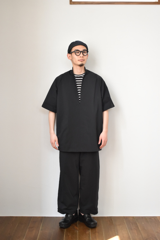 TEATORA ROOMKEY SHIRT ブラック