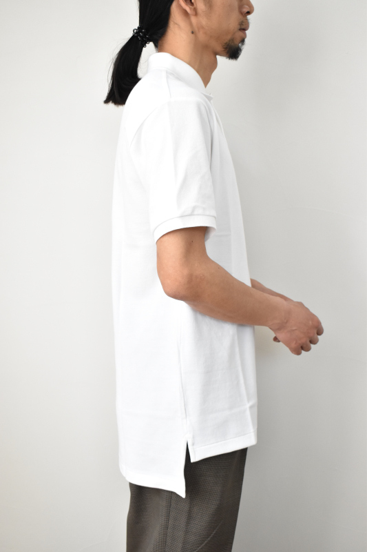 SCYE BASICS (サイベーシックス) Cotton Pique Polo Shirt [2-colors]