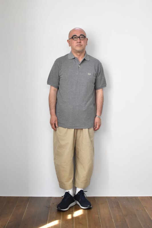 SCYE BASICS (サイベーシックス) Cotton Pique Polo Shirt [2-colors]