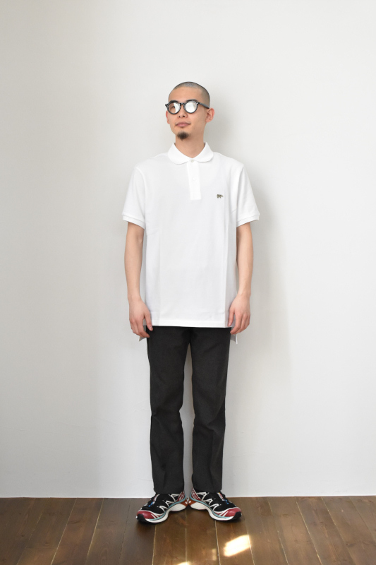 SCYE BASICS (サイベーシックス) Cotton Pique Polo Shirt [2-colors]