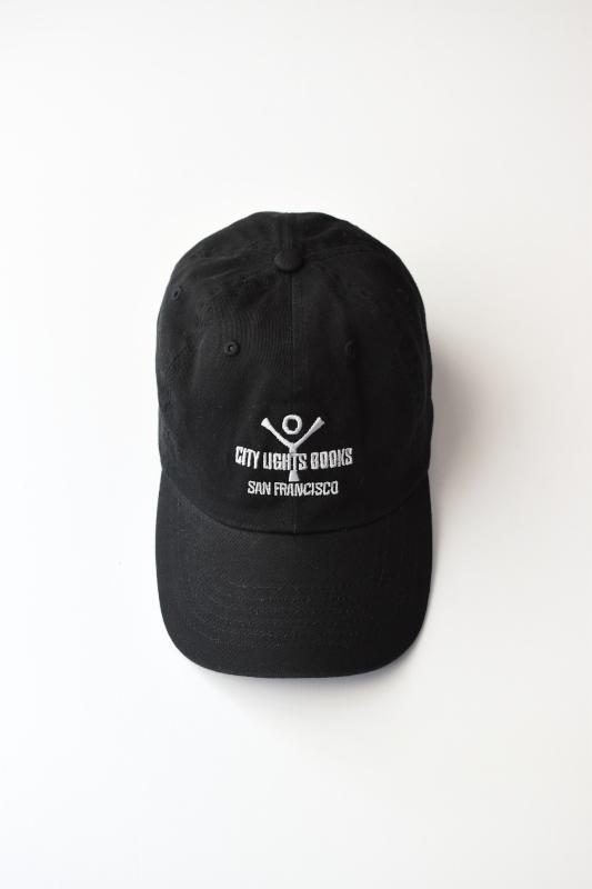 City Lights Bookstore (シティーライツブックストアー) LOGO Cap [BLACK]