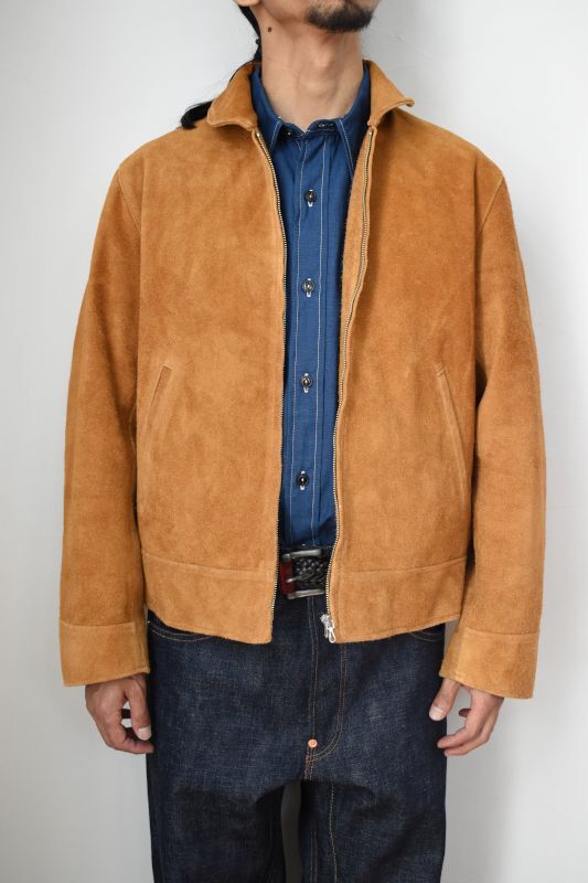 A VONTADE (アボンタージ) Suede Sport Jacket II [COYOTE]