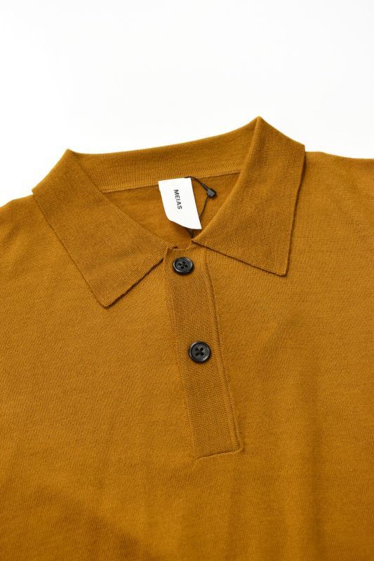 MEIAS WOOL POLO PULL OVER＋TEFLON