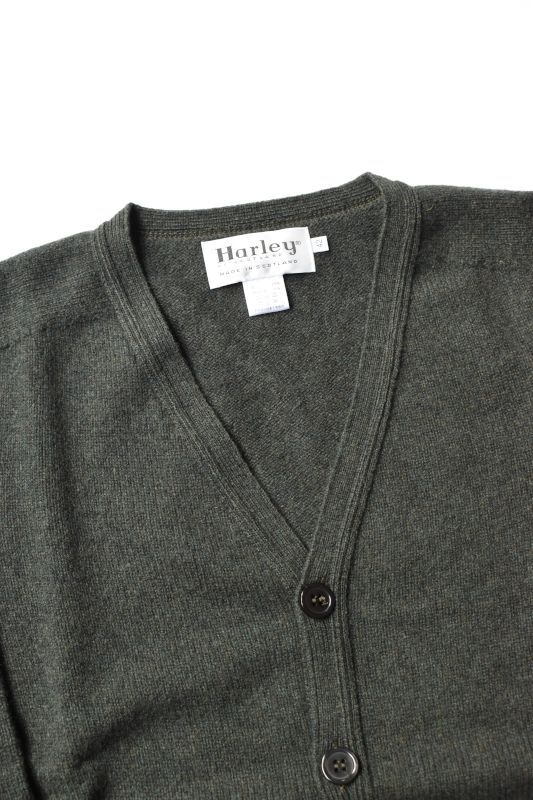 Harley of Scotland (ハーレーオブスコットランド) V-neck Cardigan