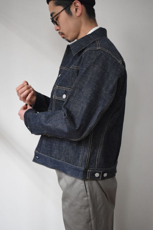 クリアランス卸し売り ＜SCYE（サイ）＞ デニム トラッカー ジャケット