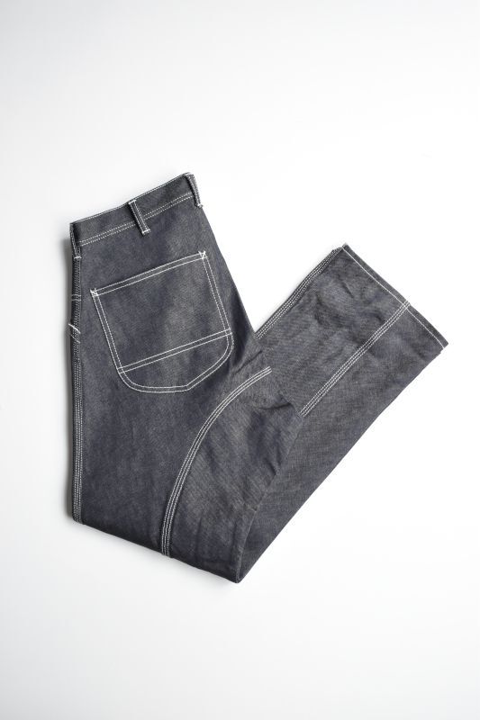 画像1: SCYE BASICS (サイベーシックス) Lightweight Denim Straight Leg Jeans [INDIGO] (1)