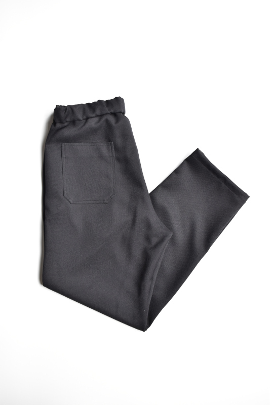 画像1: 【SALE】FLISTFIA (フリストフィア) Semi Wide Relaxed Pants [Clear Black] (1)