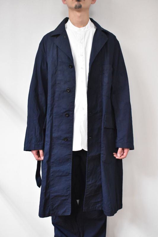 A VONTADE (アボンタージ) Atelier Long Coat W/Belt [DK.INDIGO]