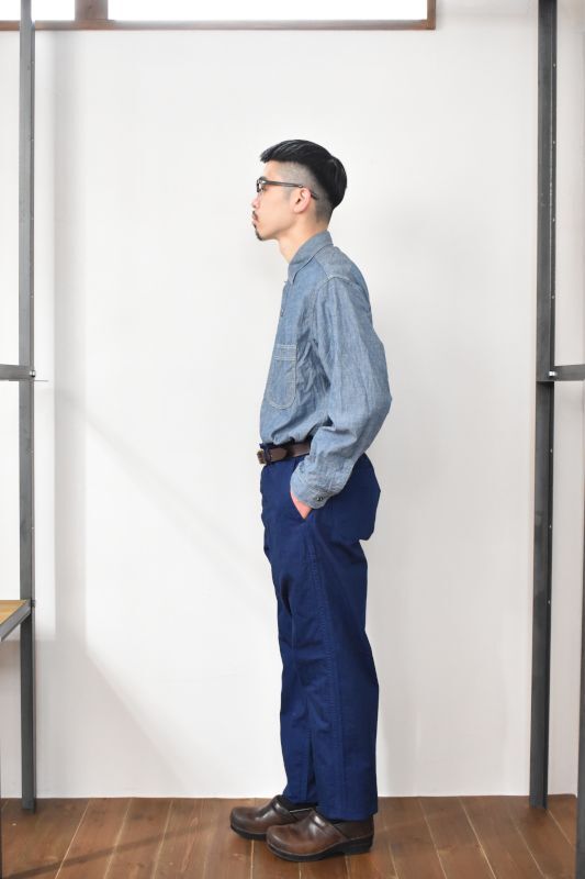 orslow (オアスロウ) FRENCH WORK PANTS [BLUE]