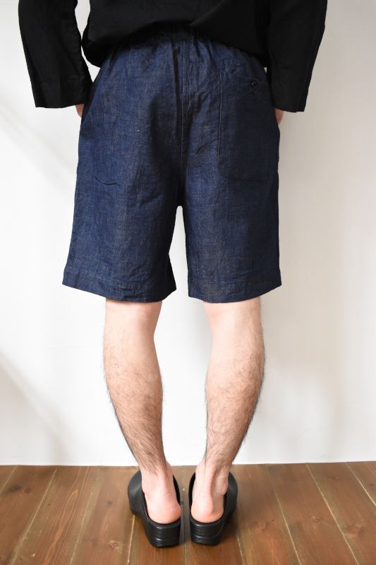 日本製/今治産 A VONTADE アボンタージュ Fatigue Shorts インディゴ M
