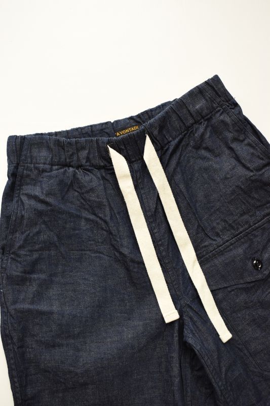 A VONTADE (アボンタージ) British Mill. SAS Shorts [INDIGO]