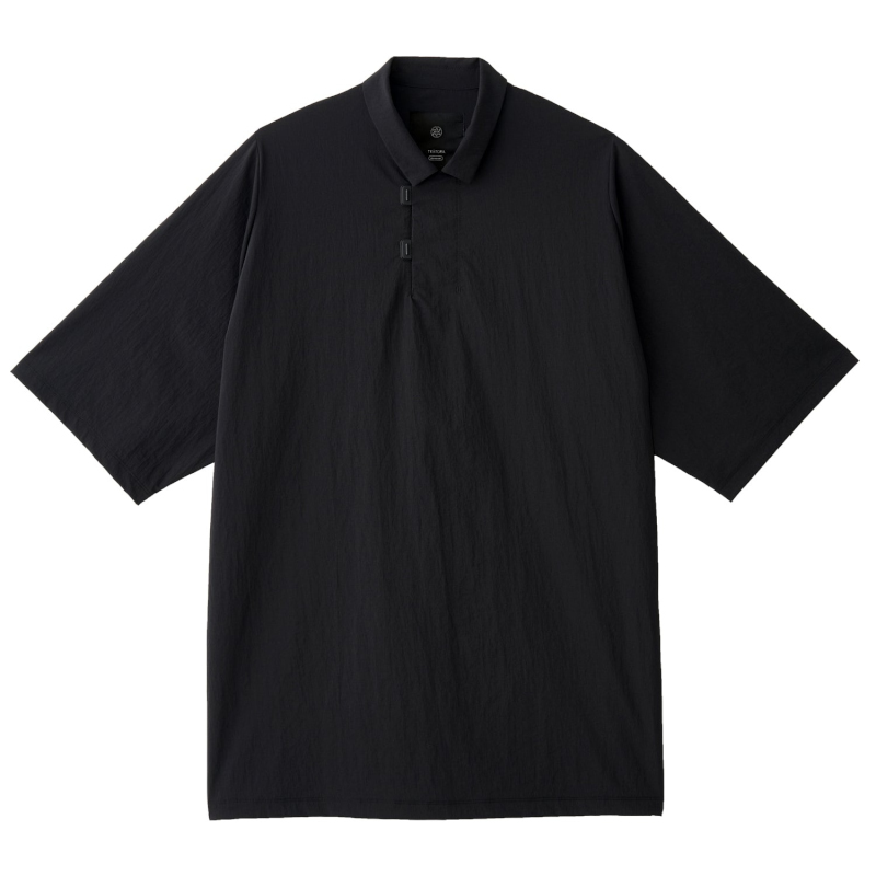 TEÄTORA (テアトラ) CARTRIDGE POLO SHIRT - DR [BLACK]