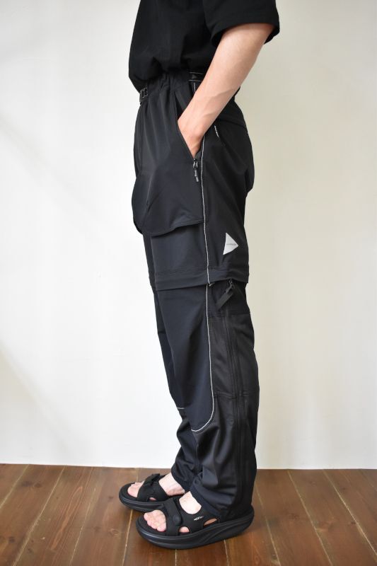 and wander アンドワンダー 2wayパンツ ハーフパンツ - agame.ag