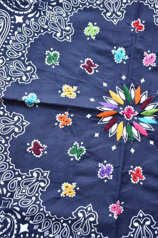 oaxaca (オアハカ) Hand Stitch Bandana [6-colors]