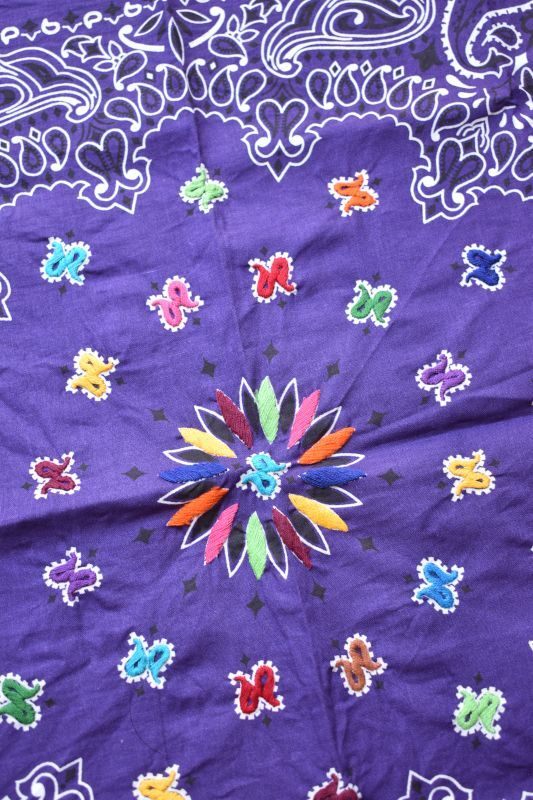 oaxaca (オアハカ) Hand Stitch Bandana [6-colors]