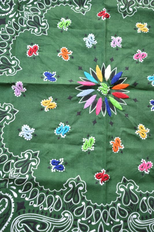 oaxaca (オアハカ) Hand Stitch Bandana [6-colors]