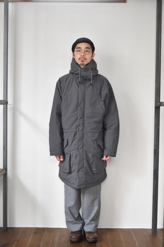 BURLAP OUTFITTER (バーラップアウトフィッター) NE PARKA [DK CHARCOAL]