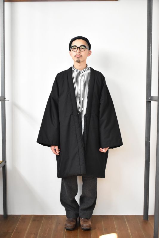 贈答 蒼氓 半纏 SOWBOW HANTEN BLACK YUZURIHA ecousarecycling.com