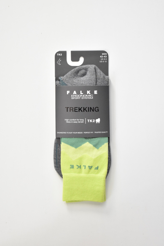 画像1: 【SALE】FALKE (ファルケ) TK2 Crest Socks  [STEEL GRAY] (1)