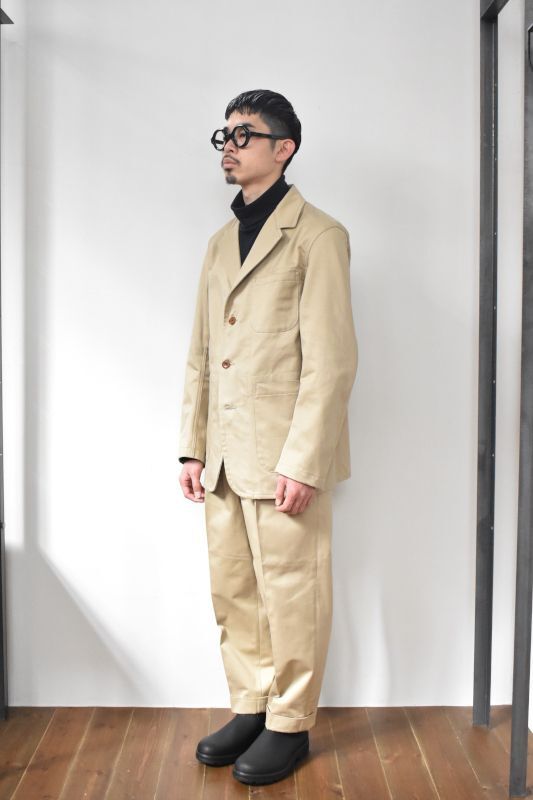 SCYE BASICS (サイベーシックス) San Joaquin Cotton Chino Work
