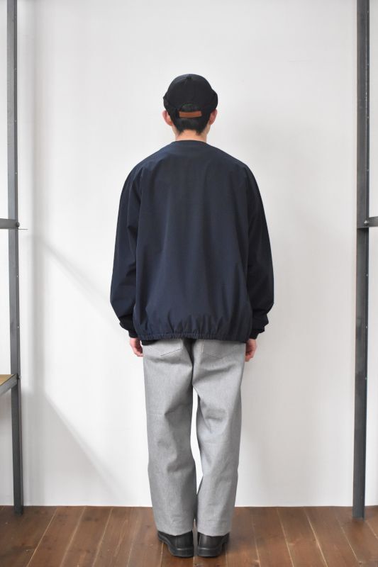 Scye (サイ) Ultra 2Way Nylon Stretch Snap Cardigan [DARK NAVY]