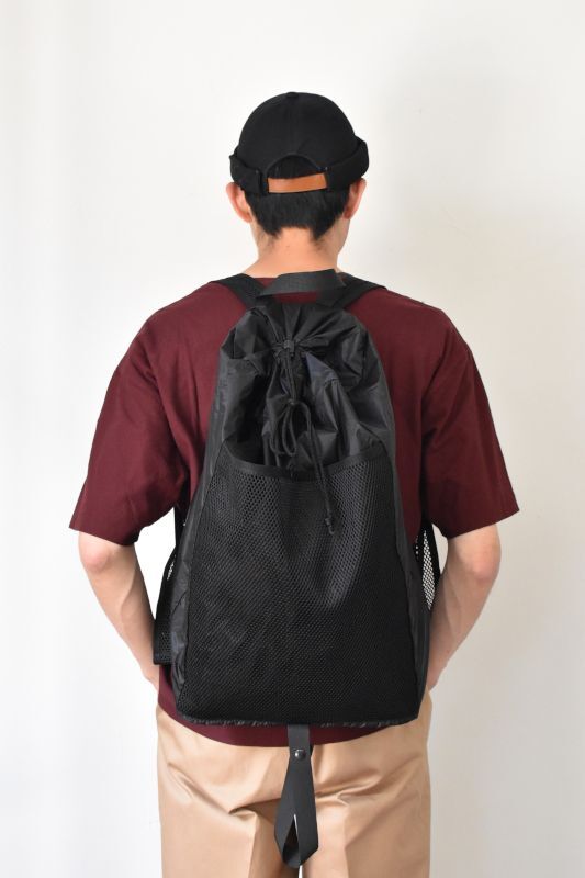 BURLAP OUTFITTER (バーラップアウトフィッター) FOLDING DAY PACK [BLACK]
