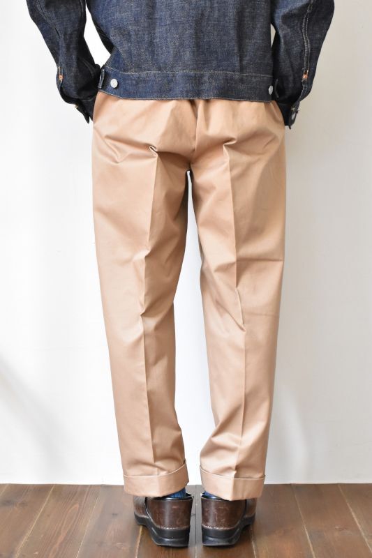 SCYE BASICS (サイベーシックス) San Joaquin Cotton Chino Pleated