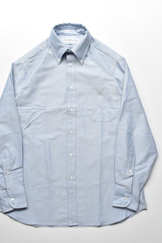 画像1: INDIVIDUALIZED SHIRTS (インディビジュアライズドシャツ) Regatta Oxford Classic Fit Button Down Shirt [LT.BLUE] (1)