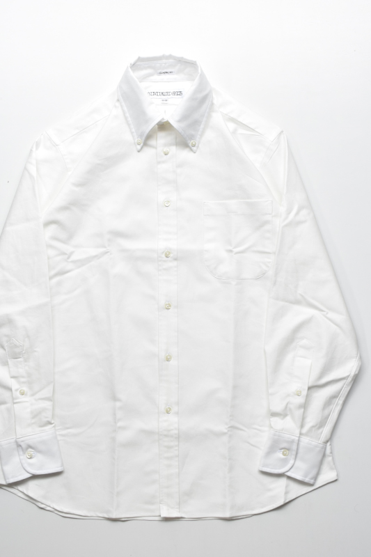 INDIVIDUALIZED SHIRTS (インディビジュアライズドシャツ) Regatta Oxford Classic Fit Button Down Shirt [WHITE]