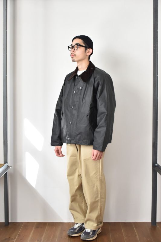 Barbour (バブアー) OS TRANSPORT WAX [SAGE]