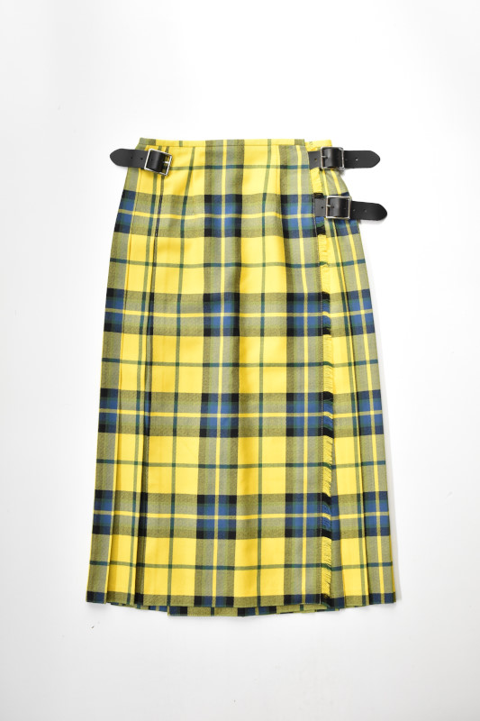 画像1: 【For WOMEN】O'NEIL OF DUBLIN (オニールオブダブリン) Worsted Wool-Tartan Middle Kilt Skirt [SKEHANAGH] (1)