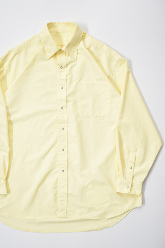 BURLAP OUTFITTER (バーラップアウトフィッター) L/S B.B. SHIRT [CREAM]