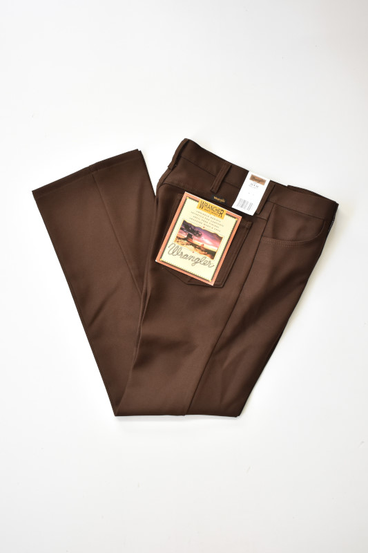 Wrangler (ラングラー) Wrancher Dress Jeans [BROWN]