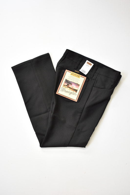 Wrangler (ラングラー) Wrancher Dress Jeans [BLACK]