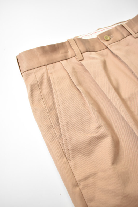 SCYE BASICS (サイベーシックス) San Joaquin Cotton Tapered Pleated 