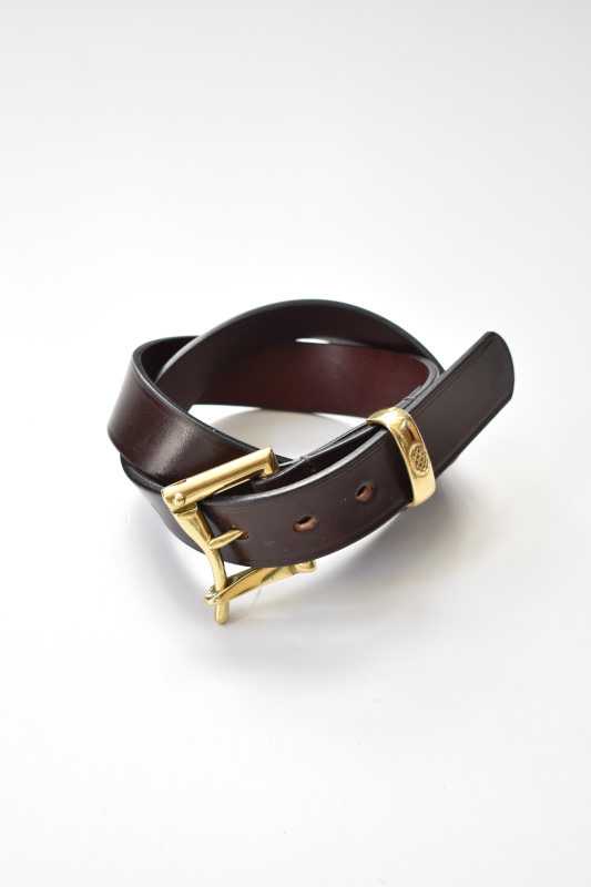 Martin Faizey (マーティンフェイジー) 1.25 inch Quick Release Belt [A.NUT/BRASS]