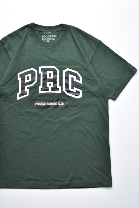 Progress Running Club (プログレスランニングクラブ) TRIPLE-ARCH S/SLV Tee [DK.GREEN]